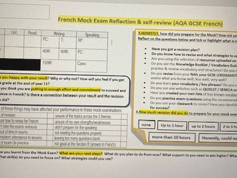 AQA French GCSE Mock Review (Legacy Specification)