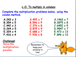 2 lessons on written multiplication methods (KS2) | Teaching Resources