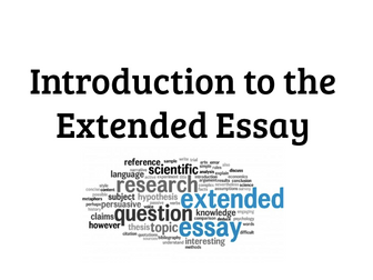 IB Extended Essay Resources