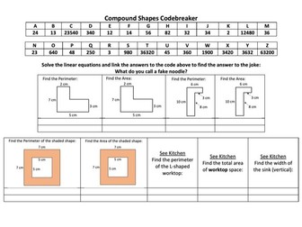 Compound Shapes Codebreaker