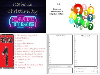 Catholic Christianity EDEXCEL Quiz