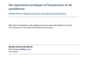 Useful French Expressions for Everyday Use