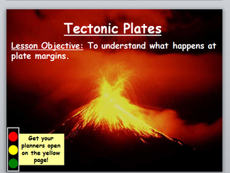 Key Stage 3: Lesson 2 and 3 Tectonic Plates (Conservative, constructive and destructive)