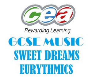 CCEA GCSE Music Sweet Dreams Worksheet/Homework Activity