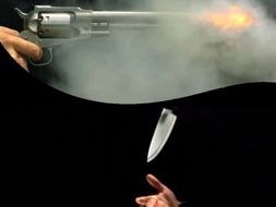 Weapons Murder Law Presentation + Quiz ~ 83 Slides ~ Guns Knives Blunt Force