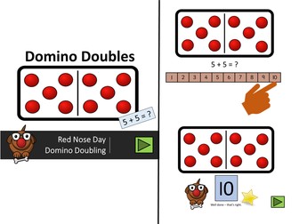 Domino Doubles Red Nose Day