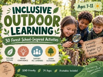 Outdoor Learning: 30 Inclusive Activities