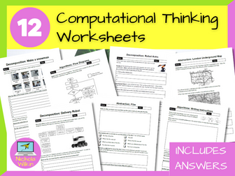 Computational Thinking Worksheets