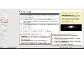 Christian beliefs revision resource