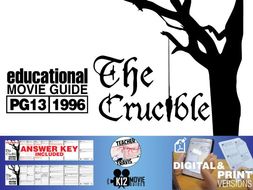 The Crucible Movie Viewing Guide by travis82 | Teaching Resources