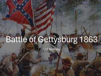 Battle of Gettysburg 1863 - US Civil War