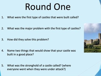 Normans: Castle Knowledge Test