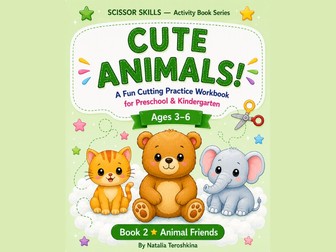 Scissor Skills: Cute Animals