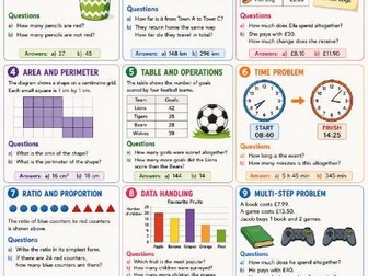 KS2 SATs Reasoning Questions and Answers Sheet 5