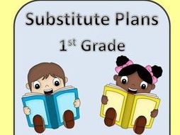 Emergency Substitute Plans Grade 1