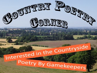 Countryside Poetry Corner Part 1