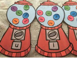 CVC Gum Ball Sorting Game
