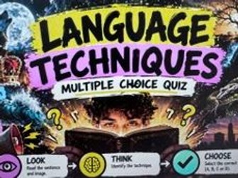 Language Techniques Quiz