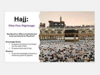 Hajj (Pilgrimage) GCSE Lessons