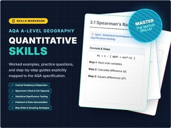 A Level Geography Quantative skills booklet