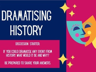 KS3 Drama SOW - Dramatising History