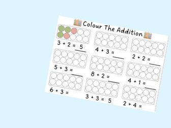 Colour the addition