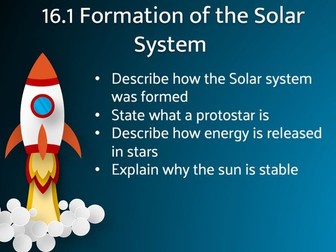 P16.1 Formation of the Solar System