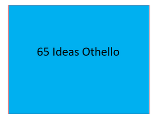 65 Ideas on Othello