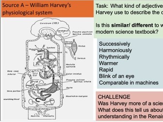 Renaissance Medicine: Lesson 4: What was Harvey’s contribution to medical progress?