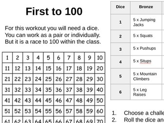 First to 100 Fitness Resource