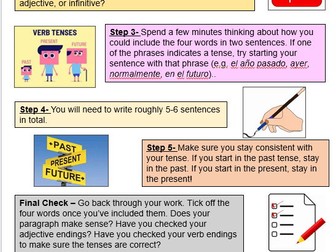 IGCSE Spanish A Guide to getting 10/10 on Q6
