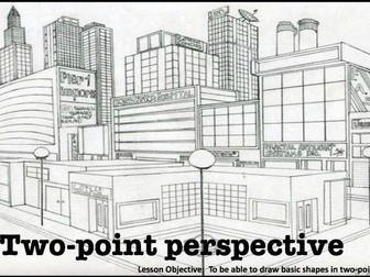 Two Point Perspective Lesson