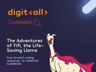 Coding activity for KS2 - The Adventures of Fifi, the Life-Saving Llama