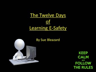 E-Safety Song. All about online safety, KS2, KS3.
