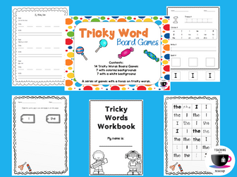 Tricky Words Worksheets - Jolly Phonics | Teaching Resources