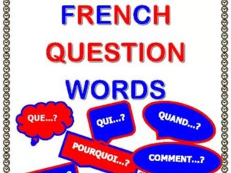 French Question Words