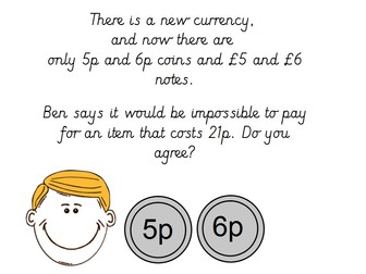 money problem solving questions ks3