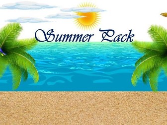 Urdu Summer packet for Grade 5