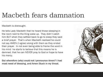 Macbeth Act 2 scene 2 - After the Murder