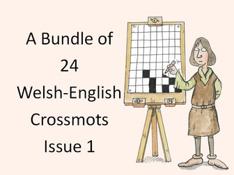 A Bundle of 24 Welsh-English Crossmots