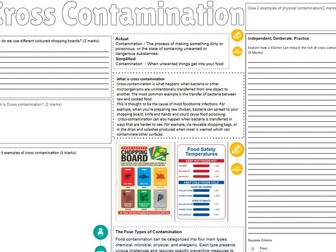 KS4 Food Worksheets