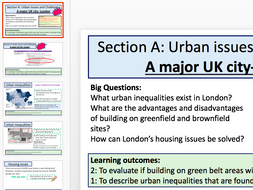 London Case Study - Inequalities, Social Deprivation and Housing (AQA 9-1 Geo)