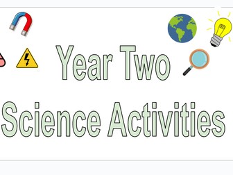 KS1/ Year 2 Science Activity Pack