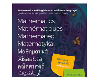 Mathematics and English as an additional language