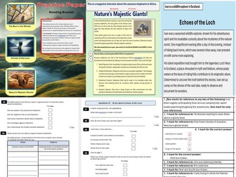 SATs Reading Paper Practice