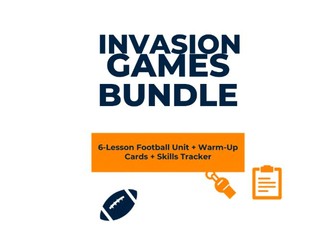 KS2 PE Football & Invasion Games Bundle