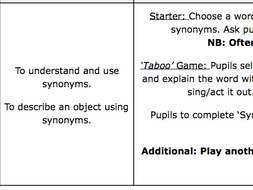 Verbal & Non-Verbal Reasoning Introductory Scheme of Work ...