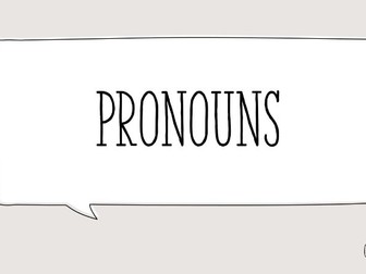 ESL PPT Pronouns
