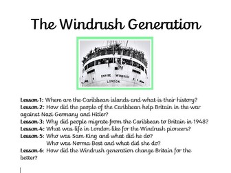 KS2 History - Y6 - Windrush Generation
