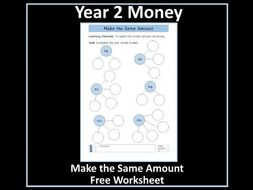 money year 2 money make the same amount of money using
